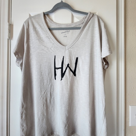 Universal Thread, XXL V-neck T-shirt, HW quote, Plus size, soft and comfy - Picture 1 of 9